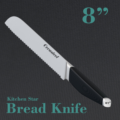 Wear Resistant Cerasteel Knife 8 In Bread Knife